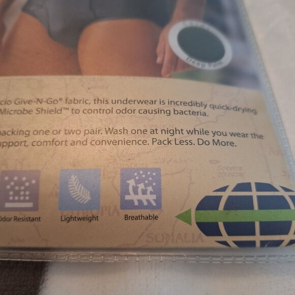 EXOFFICIO Men’s Give-N-Go Color Deep Palm Briefs Underwear Size XXL- NEW - Picture 4 of 8